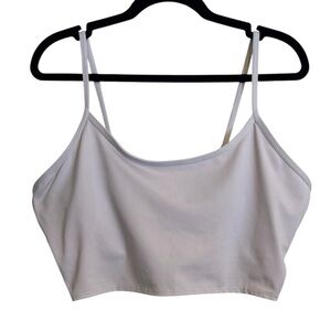 Victoria’s Secret Pink White Bralette/Crop Top (see measurements)